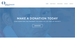 Desktop Screenshot of effectiveaid.org